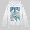 Jordan 11 Retro Legend Blue DopeSkill Hoodie Sweatshirt Thunder Dunk Graphic Streetwear - White