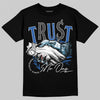 Jordan 12 “Blueberry” DopeSkill T-Shirt Trust No One Graphic Streetwear - Black