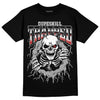 Jordan 14 "Black/White" DopeSkill T-Shirt Trapped Halloween Graphic Streetwear - Black 