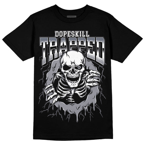 Jordan 14 Retro 'Stealth' DopeSkill T-Shirt Trapped Halloween Graphic Streetwear - Black