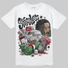 Jordan 3 OG “Black Cement” DopeSkill T-Shirt Stressless Graphic Streetwear - White