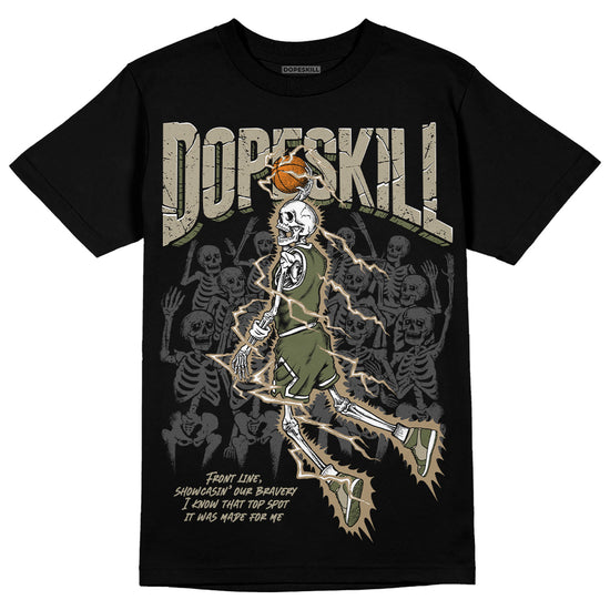 Air Max 90 Ballistic Neutral Olive DopeSkill T-Shirt Thunder Dunk Graphic Streetwear - Black