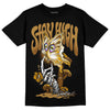 Jordan 13 Wheat 2023 DopeSkill T-Shirt Stay High Graphic Streetwear - Black