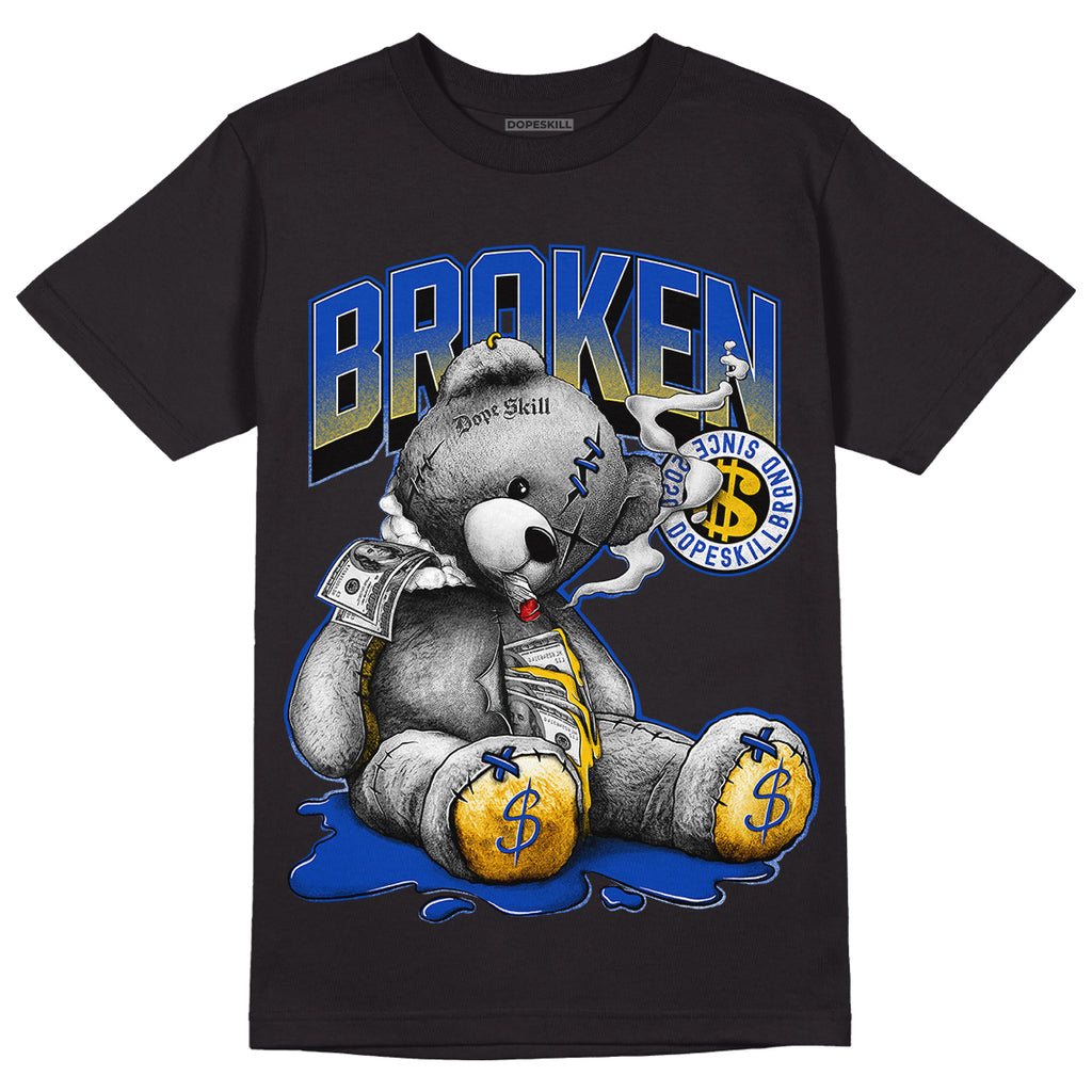 Jordan 14 “Laney” DopeSkill T-Shirt Sick Bear Graphic Streetwear - Black