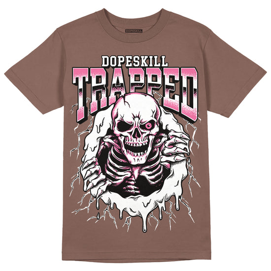 Dunk Low Smokey Mauve Playful Pink DopeSkill Brown Savana T-shirt Trapped Halloween Graphic Streetwear 