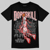 Jordan 3 Retro Valentine's Day Treat Yourself (2025) DopeSkill T-Shirt Thunder Dunk Graphic Streetwear - Black