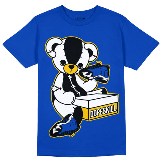 Jordan 14 “Laney” DopeSkill Varsity Royal T-Shirt Sneakerhead BEAR Graphic Streetwear