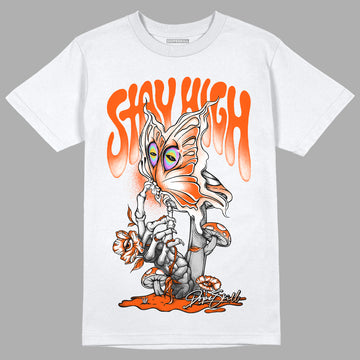 MSCHF Super Normal 2 Orange Milk DopeSkill T-Shirt Stay High Graphic Streetwear - White