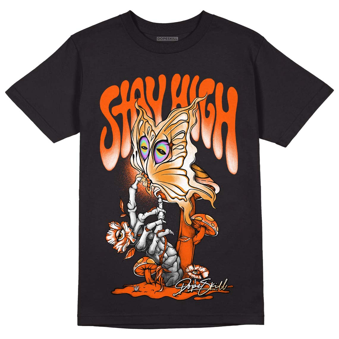 Brilliant Orange 12s DopeSkill T-Shirt Stay High Graphic – DOPESKILL®