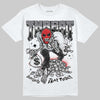 Jordan 4 “Fear” DopeSkill T-Shirt Threat Graphic Streetwear - White