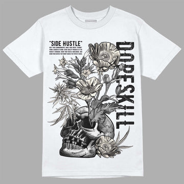 Jordan 3 “Off Noir” DopeSkill T-Shirt Side Hustle Graphic Streetwear - White