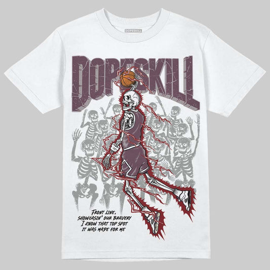 A Ma Maniére x Air Jordan 5 “Violet Ore” DopeSkill T-Shirt Thunder Dunk Graphic Streetwear - White