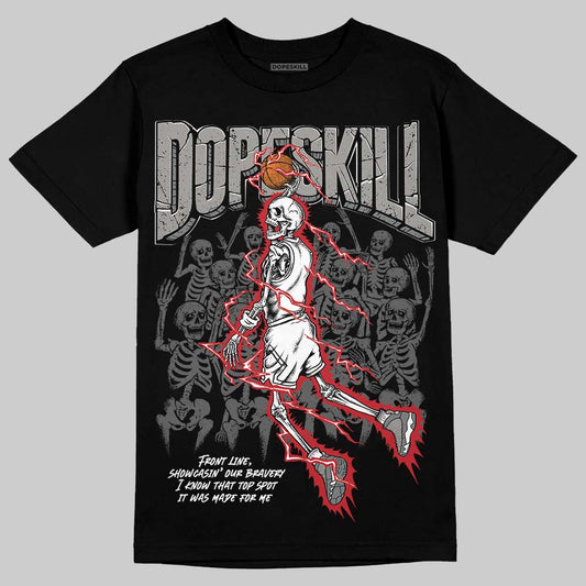 Jordan 9 Cool Grey DopeSkill T-Shirt Thunder Dunk Graphic Streetwear - Black