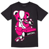 Jordan 1 Low GS “Fierce Pink” Dopeskill T-Shirt Sneakerhead BEAR Graphic Streetwear - Black