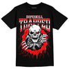 Jordan 1 Retro High OG "Satin Bred" DopeSkill T-Shirt Trapped Halloween Graphic Streetwear - Black