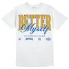 Dunk Blue Jay and University Gold DopeSkill T-Shirt Better Myself Graphic Streetwear - White