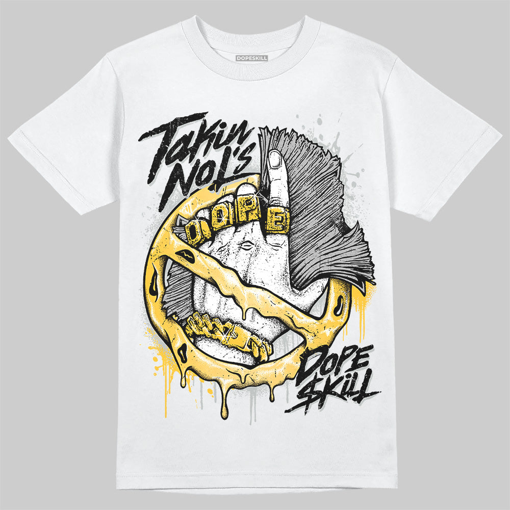 Jordan 12 "Phantom" DopeSkill T-Shirt Takin No L's Graphic Streetwear - White