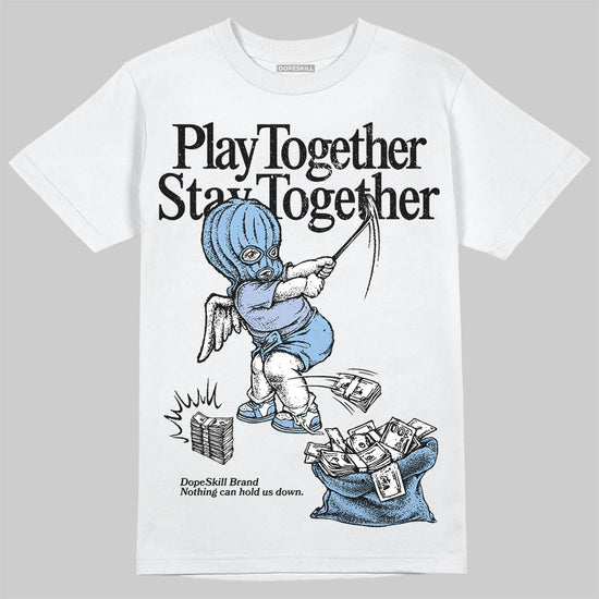 Balenciaga Women's Runner Sneaker 'Light Blue' DopeSkill T-Shirt Play together, Stay together Graphic Streetwear - White