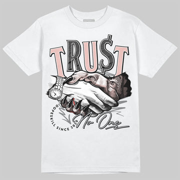 ASICS Gel-1130 'White Neutral Pink' DopeSkill T-Shirt Trust No One Graphic Streetwear -- WHite