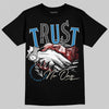 Jordan 3 Retro OG Rare Air DopeSkill T-Shirt Trust No One Graphic Streetwear - Black
