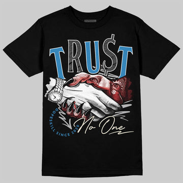 Jordan 3 Retro OG Rare Air DopeSkill T-Shirt Trust No One Graphic Streetwear - Black