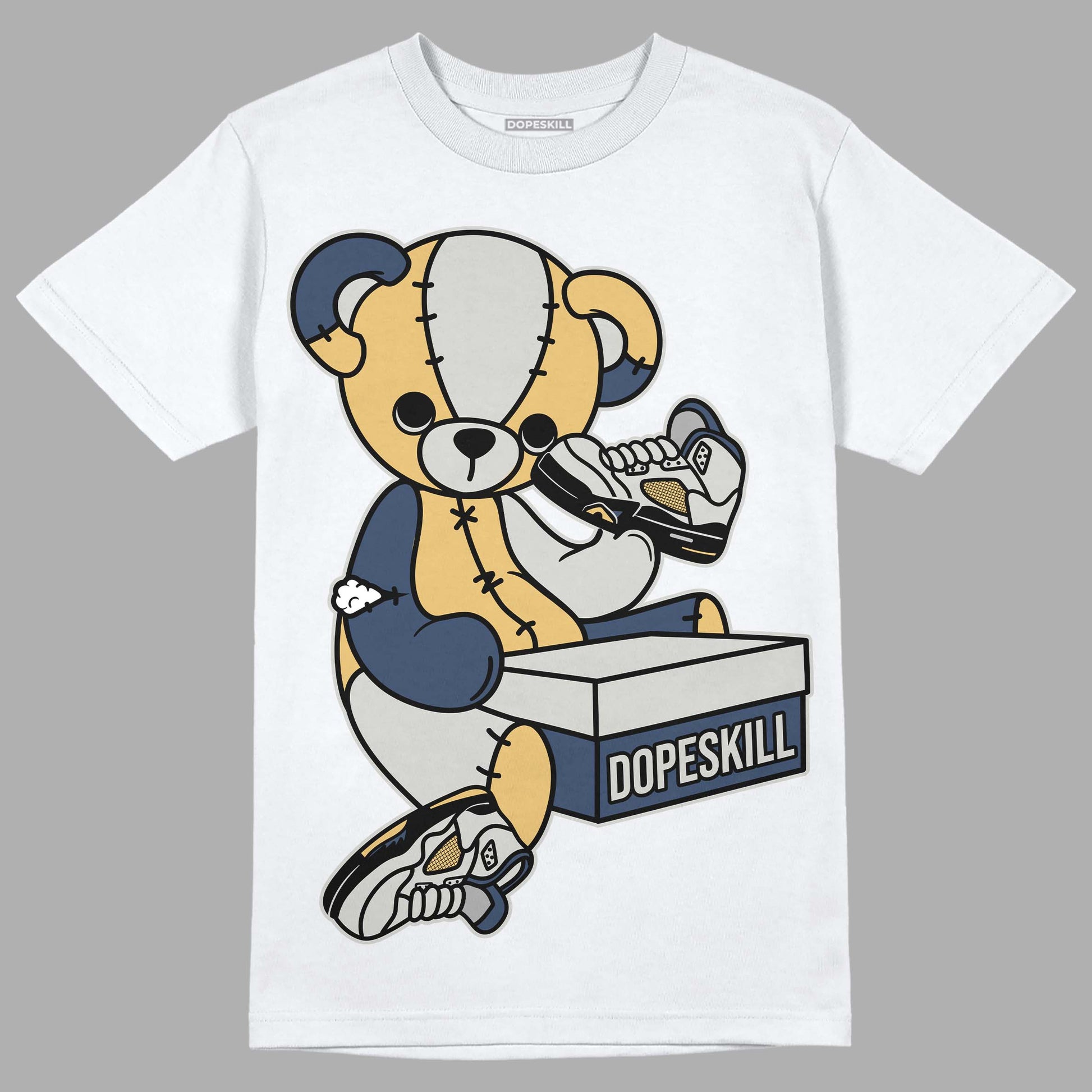 A Ma Maniere x Jordan 5 Dawn “Photon Dust” DopeSkill T-Shirt Sneakerhead BEAR Graphic Streetwear - White