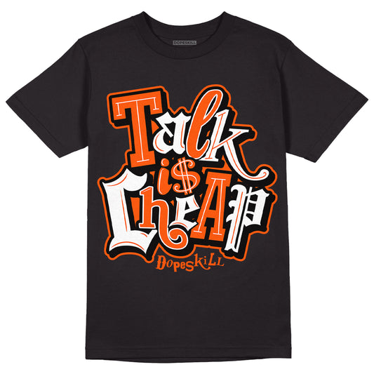 MSCHF Super Normal 2 Orange Milk DopeSkill T-Shirt Talk Is Chip Graphic Streetwear - Black