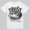 Jordan 9 'Olive' DopeSkill T-Shirt Trust No One Graphic Streetwear - WHite