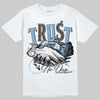 Jordan 12 Retro 'Melo' DopeSkill T-Shirt Trust No One Graphic Streetwear - White 