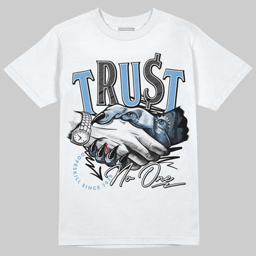 Jordan 12 Retro 'Melo' DopeSkill T-Shirt Trust No One Graphic Streetwear - White 