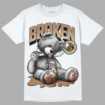 Jordan 6 WMNS Gore-Tex Brown Kelp DopeSkill T-Shirt Sick Bear Graphic Streetwear - WHite