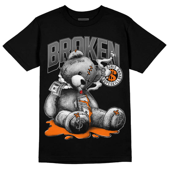 Jordan 3 Retro 'Fear Pack' DopeSkill T-Shirt Sick Bear Graphic Streetwear - Black