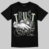 Jordan 4 WMNS “Seafoam” (2025) DopeSkill T-Shirt Trust No One Graphic Streetwear - black