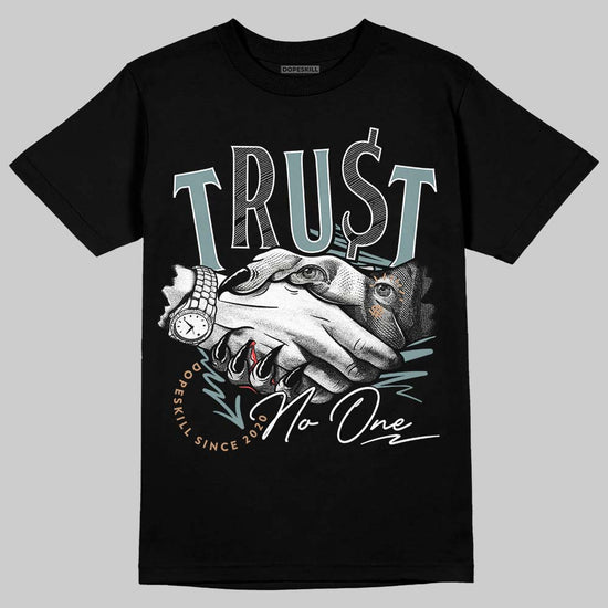 Nike Air Max 1 Low Poly “Adventure” DopeSkill T-Shirt Trust No One Graphic Streetwear - Black