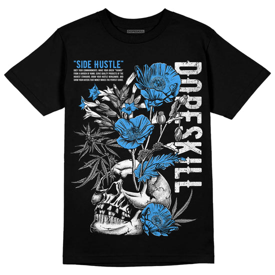 Jordan 3 "Midnight Navy" DopeSkill T-Shirt Side Hustle Graphic Streetwear - Black