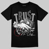 Jordan 14 Retro ‘Black Toe’ DopeSkill T-Shirt Trust No One Graphic Streetwear - Black