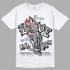 Jordan 14 Retro 'Stealth' DopeSkill T-Shirt True Love Will Kill You Graphic Streetwear - White