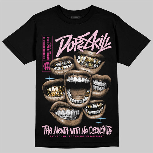 Jordan 6 “Doernbecher” DopeSkill T-Shirt The Mouth With No Droughts Graphic Streetwear - Black