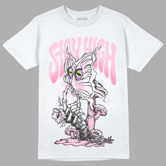 Dunk Low LX Pink Foam DopeSkill T-Shirt Stay High Graphic Streetwear - White