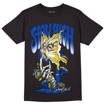 Jordan 14 “Laney” DopeSkill T-Shirt Stay High Graphic Streetwear - Black