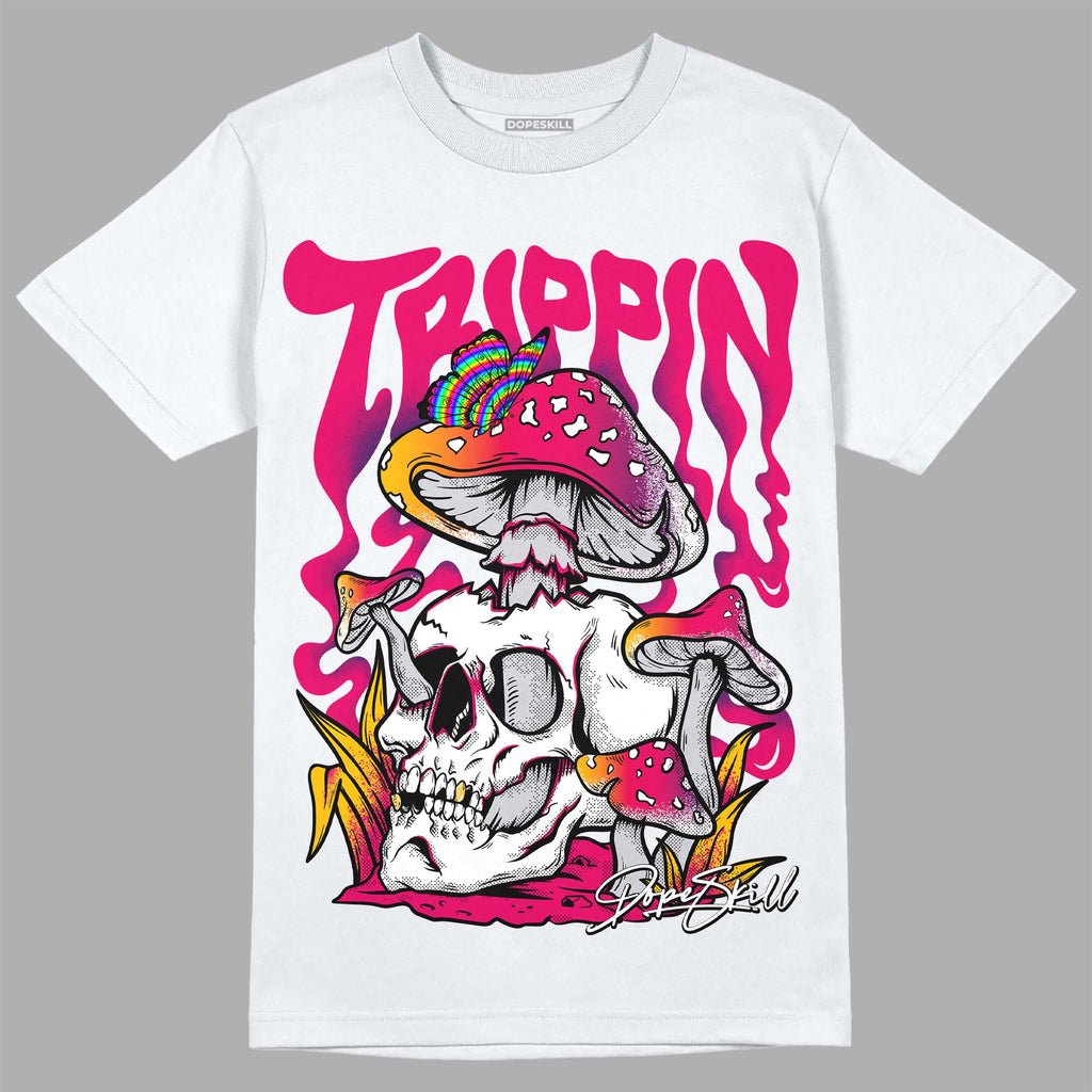 Jordan 3 Retro SP J Balvin Medellín Sunset DopeSkill T-Shirt Trippin Graphic Streetwear - White 