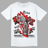 Jordan 1 Retro High OG "Satin Bred" DopeSkill T-Shirt True Love Will Kill You Graphic Streetwear - White