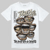 Jordan 5 Retro Reverse Metallic DopeSkill T-Shirt The Mouth With No Droughts Graphic Streetwear - White