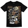 Jordan 6 WMNS Gore-Tex Brown Kelp DopeSkill T-Shirt Side Hustle Graphic Streetwear - Black