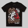 Jordan 9 'Olive' DopeSkill Toddler Kids T-shirt God Made Me Perfect Graphic Streetwear - Black