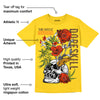 Yellow Ochre 6s DopeSkill Yellow T-shirt Side Hustle Graphic