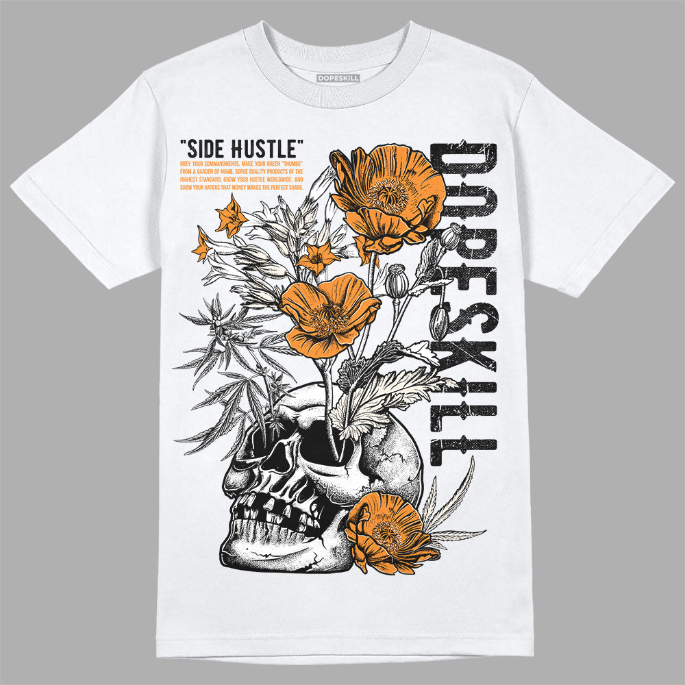 Dunk Low Cool Grey DopeSkill T-Shirt Side Hustle Graphic Streetwear - White 