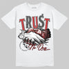 Jordan 12 Retro Flu Game (2025) DopeSkill T-Shirt Trust No One Graphic Streetwear - White