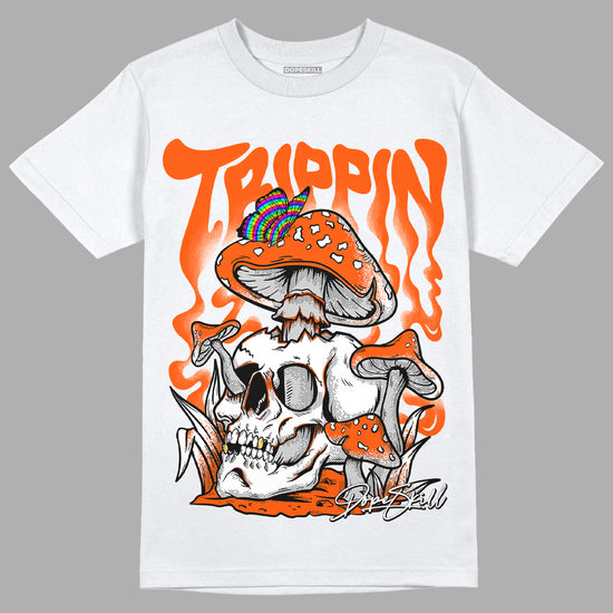 MSCHF Super Normal 2 Orange Milk DopeSkill T-Shirt Trippin Graphic Streetwear - White