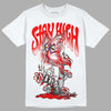 Jordan 12 “Cherry” DopeSkill T-Shirt Stay High Graphic Streetwear - White